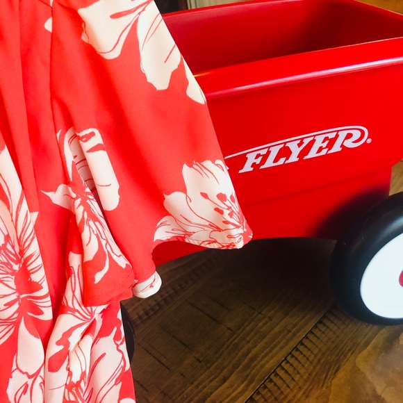 Mi Ami High/Low Wrap Floral Dress - Picture 6 of 8